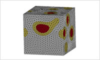 Generate a mesh from the phase separation structure