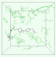 Fig2.Simulation of crosslinking reaction