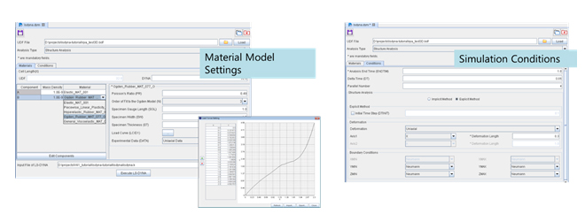 Figure.5 A settings screen for the Ansys LS-DYNA interface function
