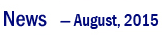 News August,2015